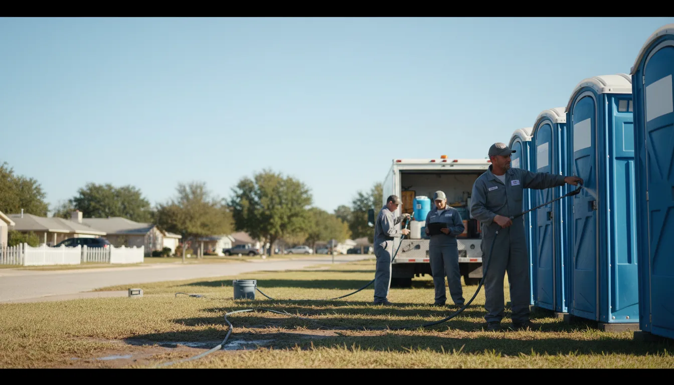 Long-Term Portable Toilet Rental in Jasper, MI near me
